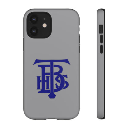 Stacked Logo - Tough Phone Cases - Gray - iPhones