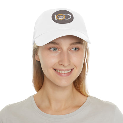 Tech Centennial Hat with Leather Patch (Round)