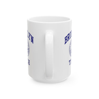 Classic Brooklyn Tech Logo - Ceramic Mug - White