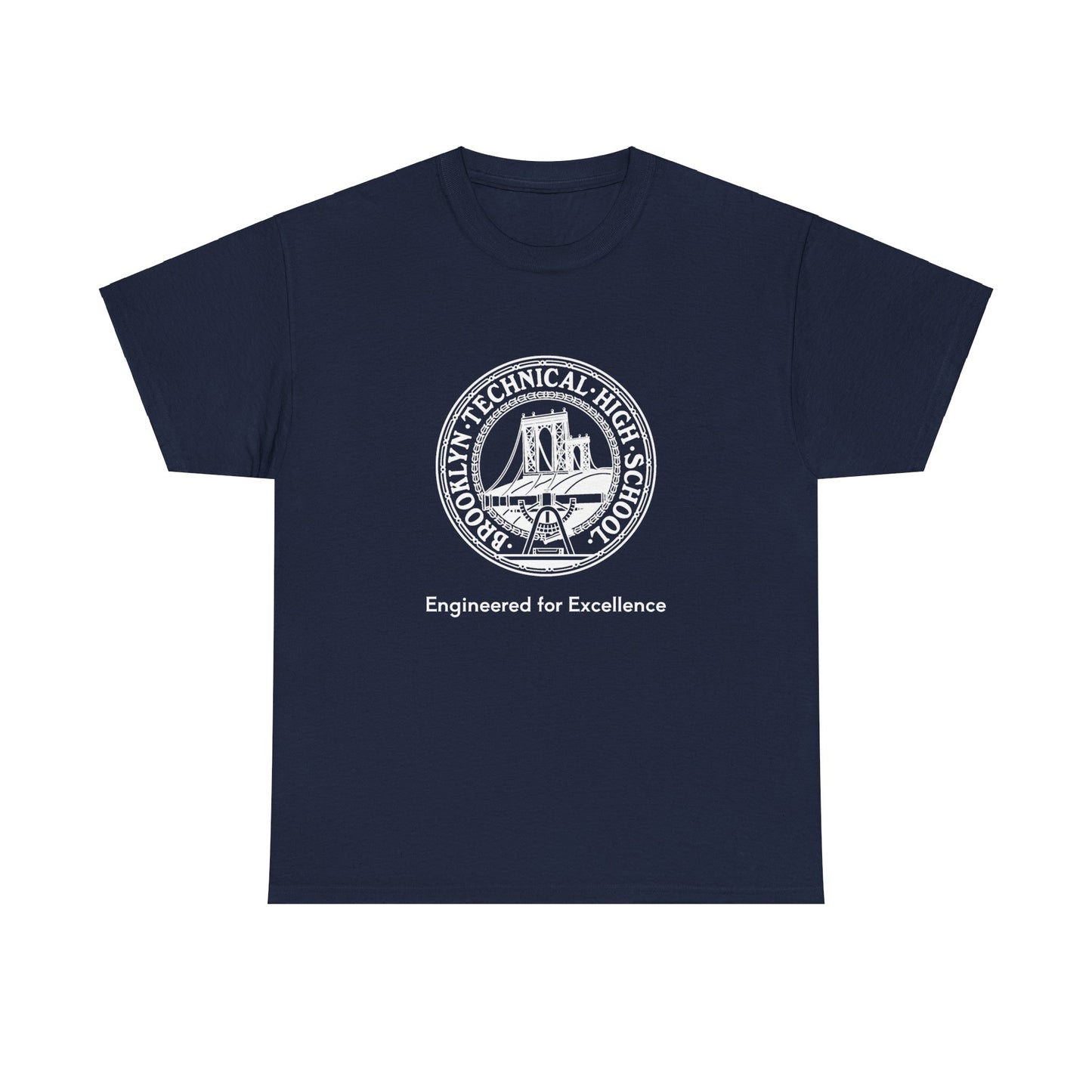 Classic Tech Seal - "engineered For Excellence" - Men's Heavy Cotton T-Shirt