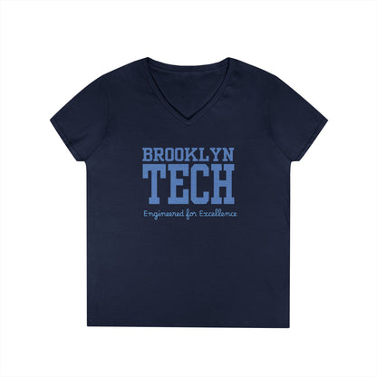 Boutique - Brooklyn Tech V-Neck T-Shirt - Engineered For Excellence
