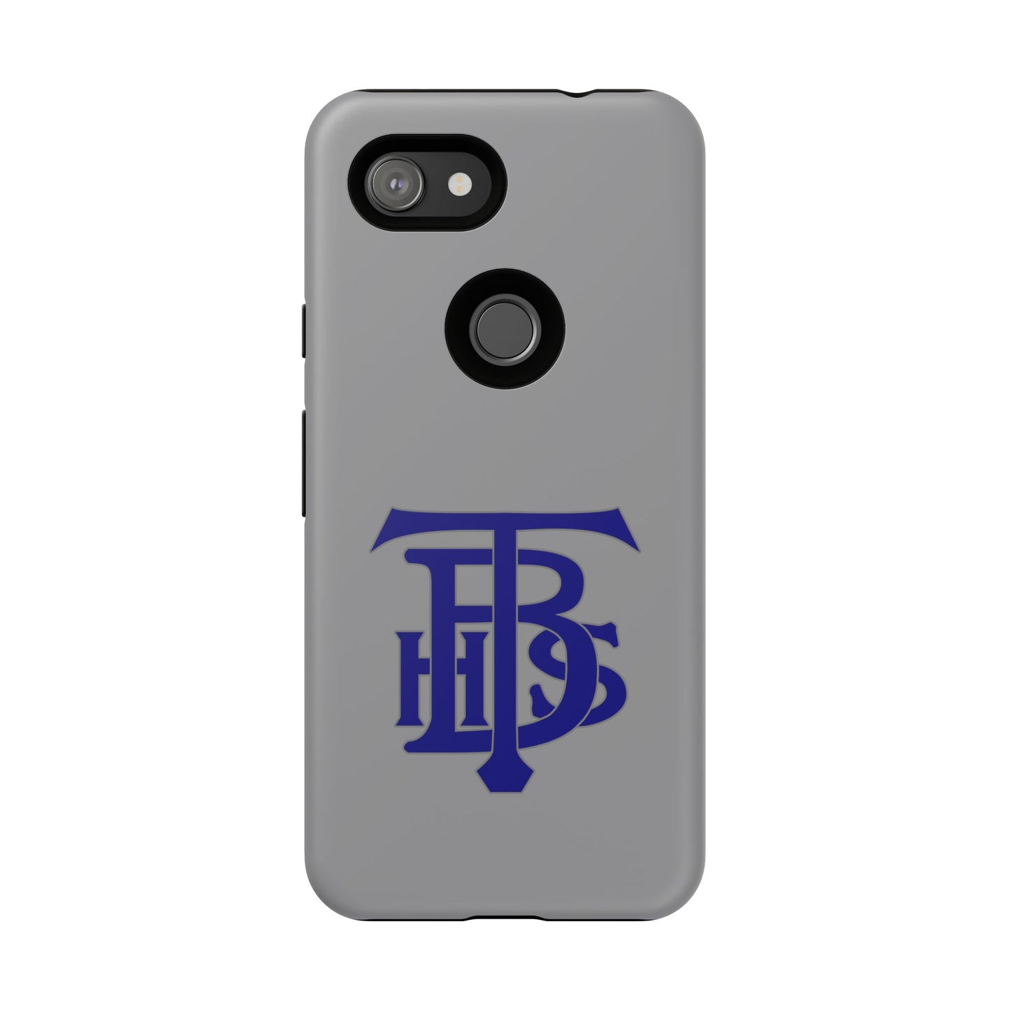 Stacked Logo - Tough Phone Cases - Gray - Google phones