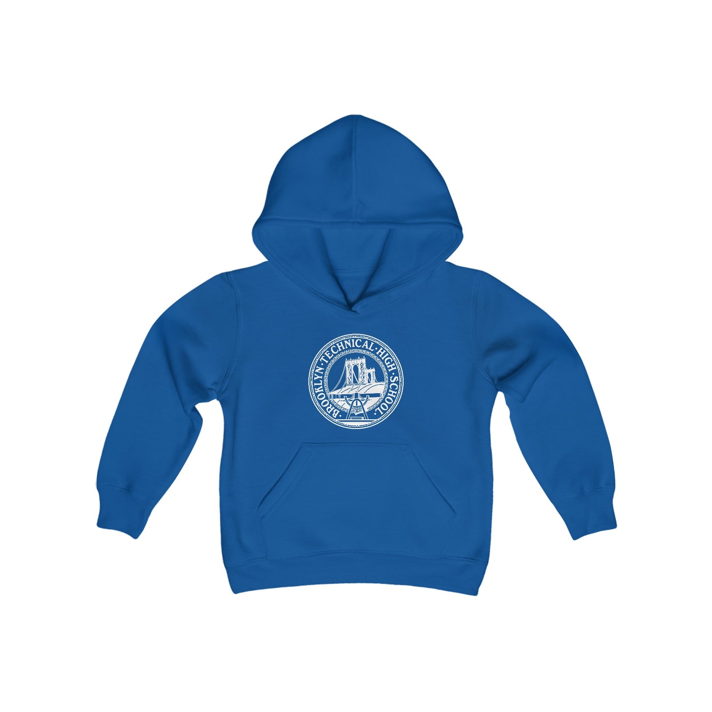 Family - Classic Tech Logo - Youth Heavy Blend Hoodie Sweatshirt