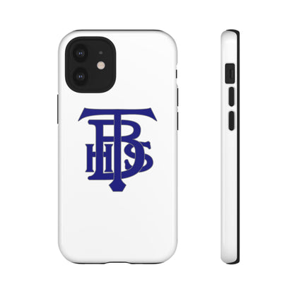 Stacked Logo - Tough Phone Cases - White