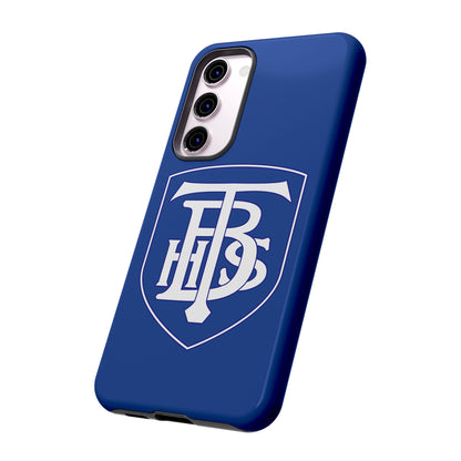 Stacked Logo - Tough Phone Cases - Navy