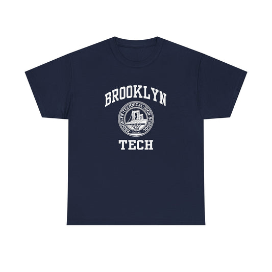 Brooklyn Tech Classic Logo - Men's Heavy Cotton T-Shirt