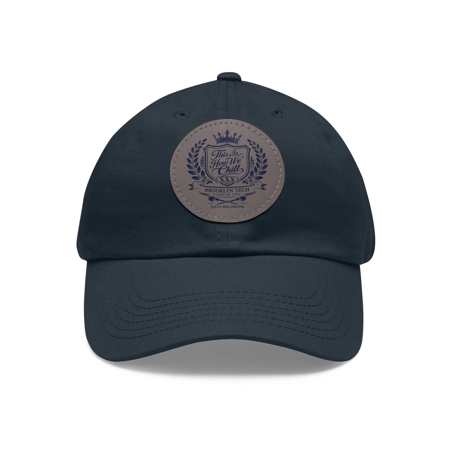 Class of 1996 30th Reunion Hat — Vintage Leather Patch Cap