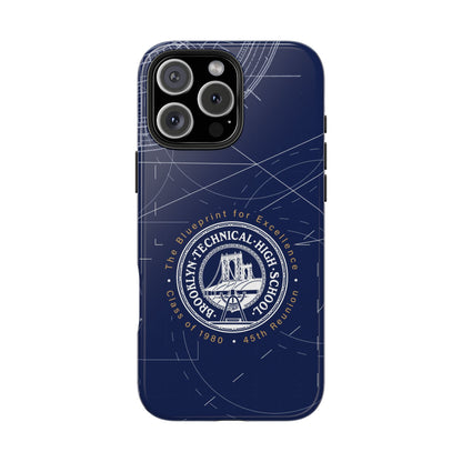 The Blueprint for Excellence - Tough Phone Case - Class of 1980