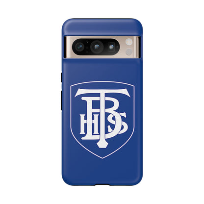 Stacked Logo - Tough Phone Cases - Navy