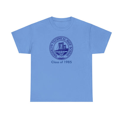 Classic Tech Logo - Class Of 1985 - Men's  Heavy Cotton T-Shirt