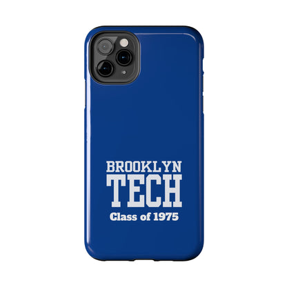Brooklyn Tech Class of 1975 Tough Phone Case - Blue