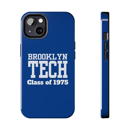Brooklyn Tech Class Of 1975 Tough Phone Case - Blue