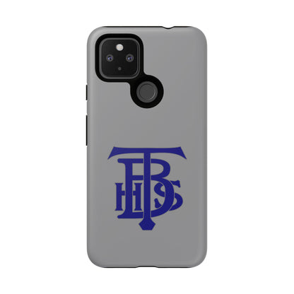 Stacked Logo - Tough Phone Cases - Gray - Google phones
