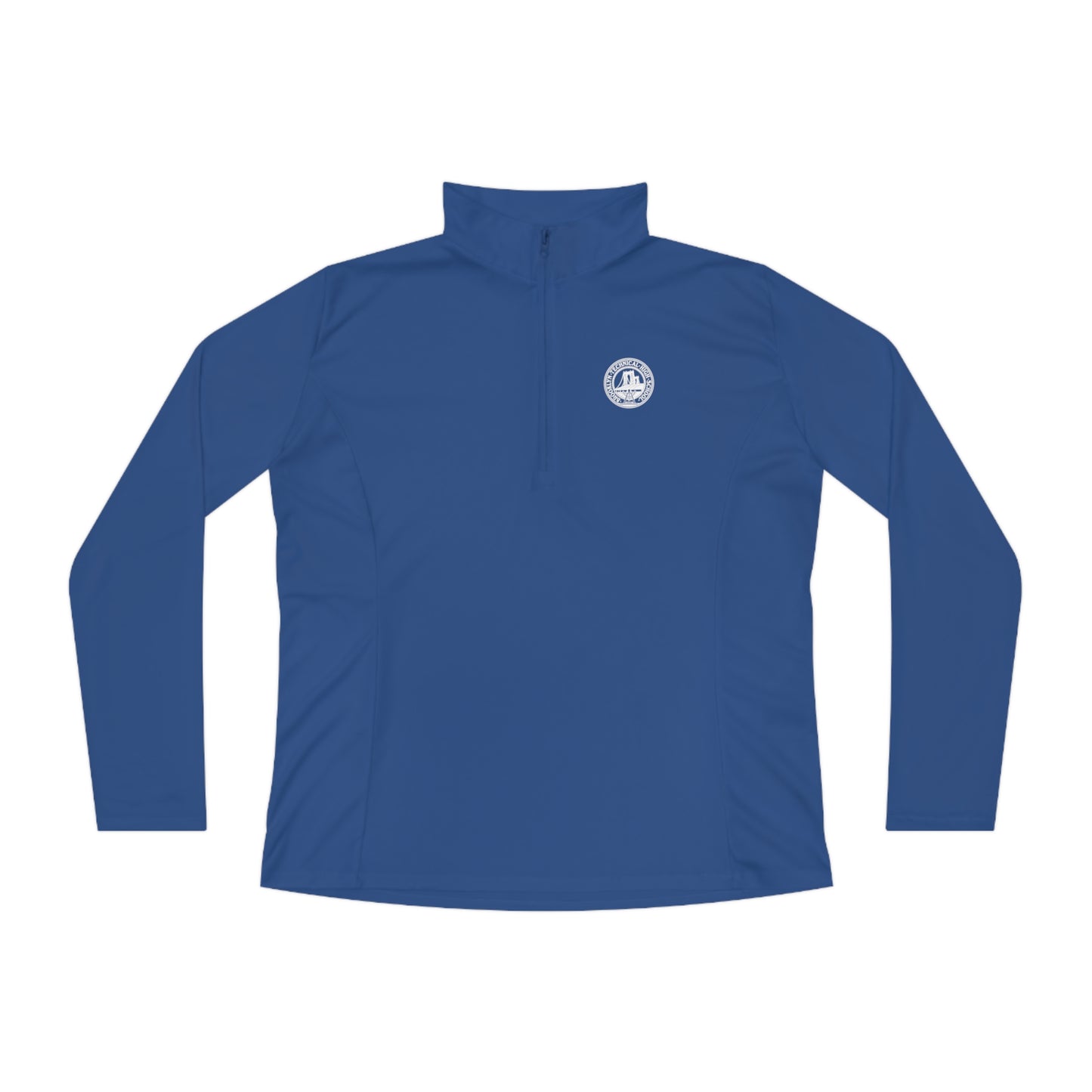 Classic Tech Logo - Ladies Quarter-Zip Pullover