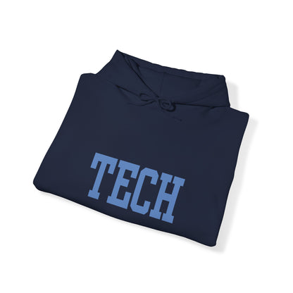 Tech - Classic Font - Men's Heavy Blend Hoodie