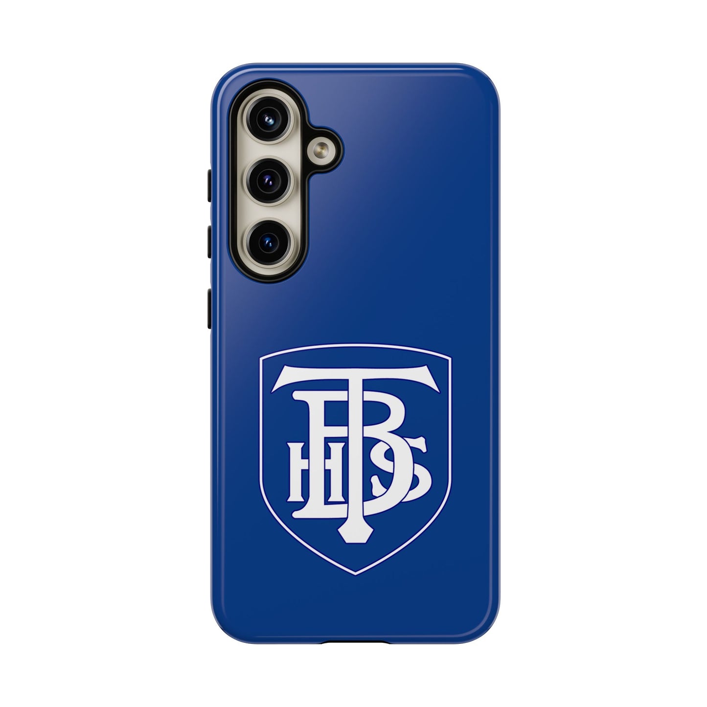 Stacked Logo - Tough Phone Cases - Navy