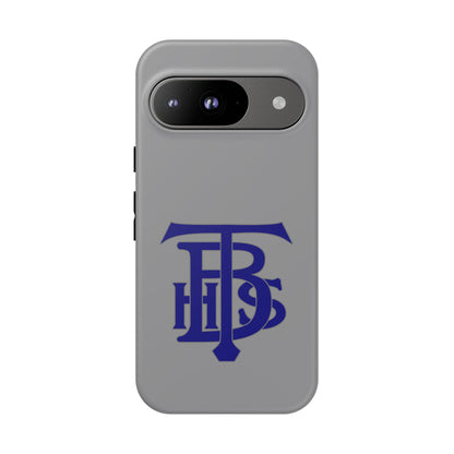 Stacked Logo - Tough Phone Cases - Gray - Google phones