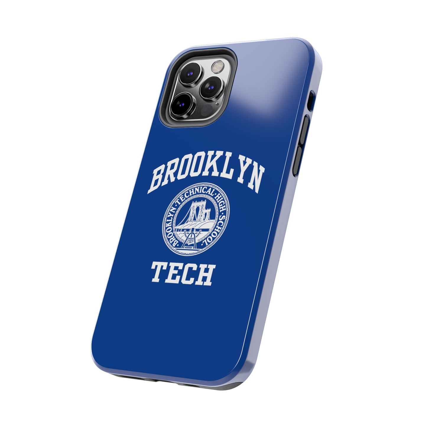 Brooklyn Tech Classic Logo - Tough Phone Cases - Navy