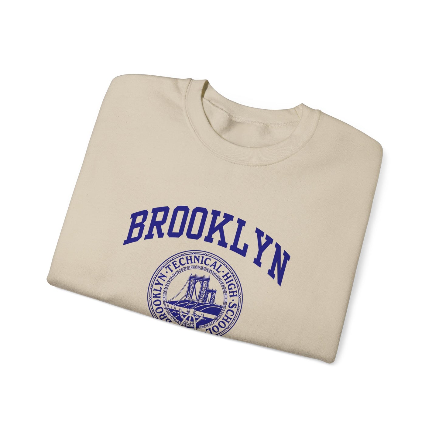 Brooklyn Tech Classic Logo - Men's Heavy Blend™ Crewneck Sweatshirt - Class Of 1995