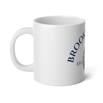 Classic Tech Logo and curved Brooklyn Tech 20oz Jumbo Mug