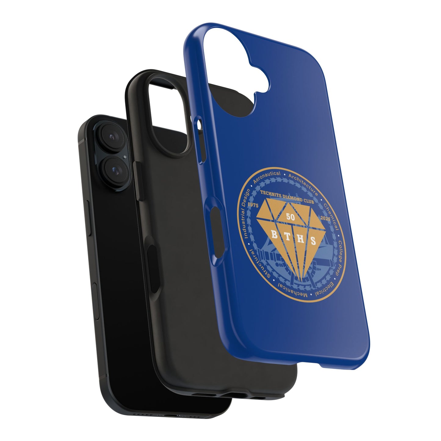 Class Of 1975 Commemorative Tough Phone Cases - Blue
