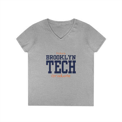 Family - Future Tech Graduate - Ladies' V-Neck T-Shirt