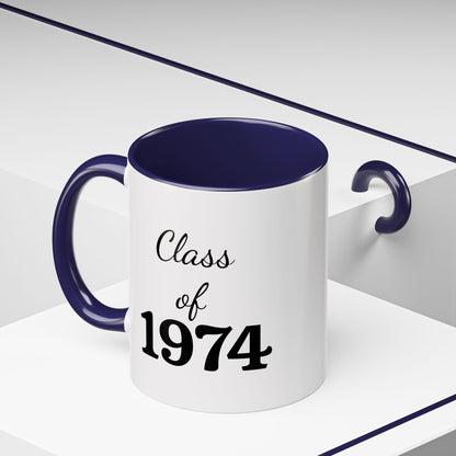 Class of 1974 Accent Coffee Mug — 11 & 15oz