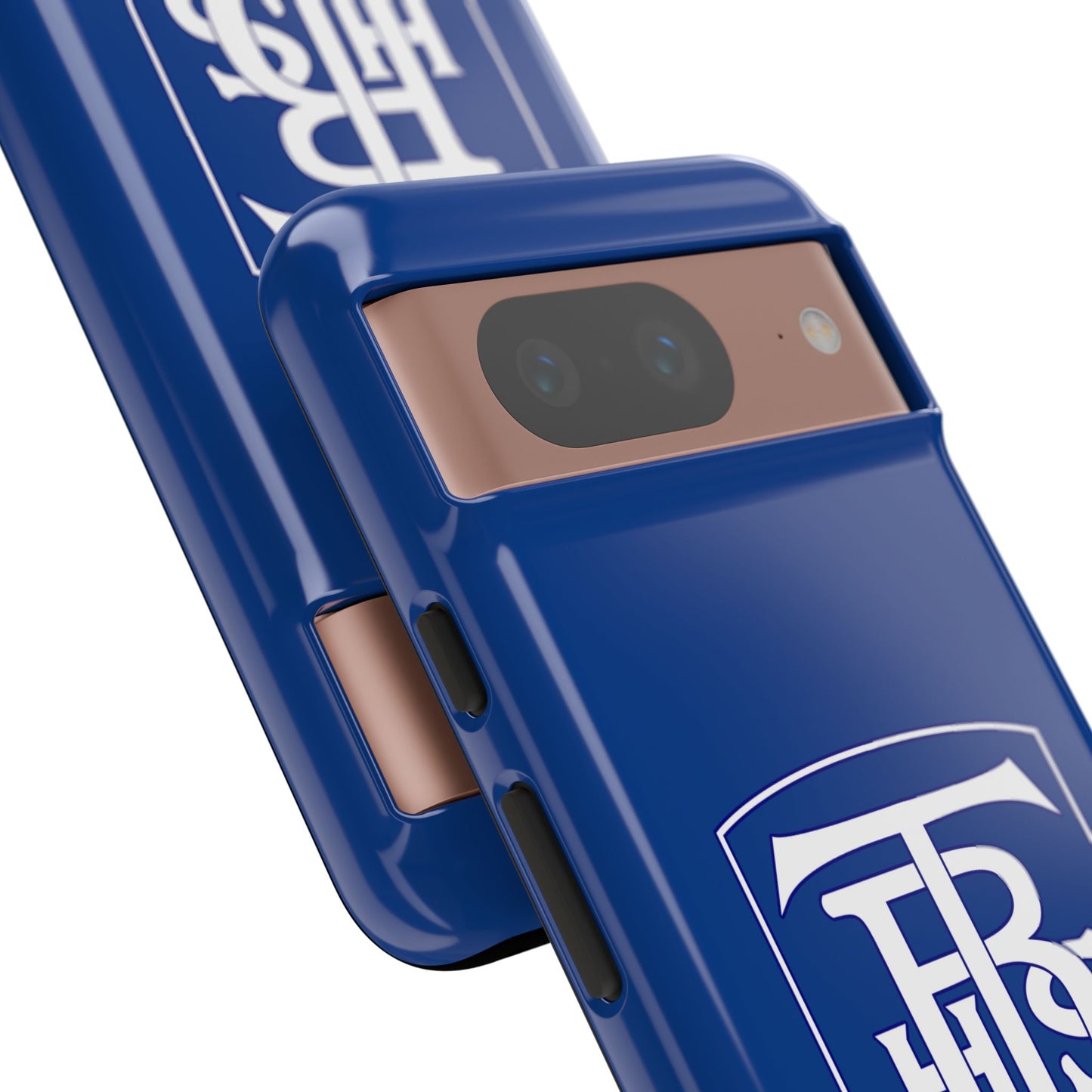 Stacked Logo - Tough Phone Cases - Navy