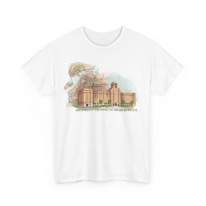 Boutique - Color Building & Map - Men's Heavy Cotton T-Shirt