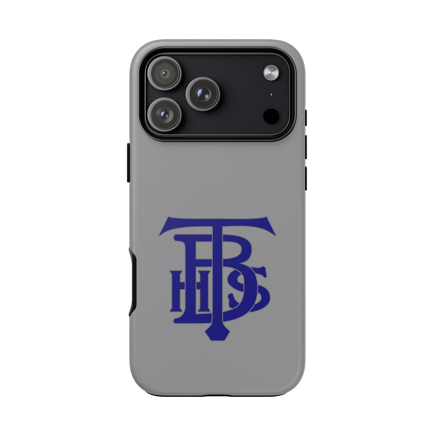 Stacked Logo - Tough Phone Cases - Gray - iPhones