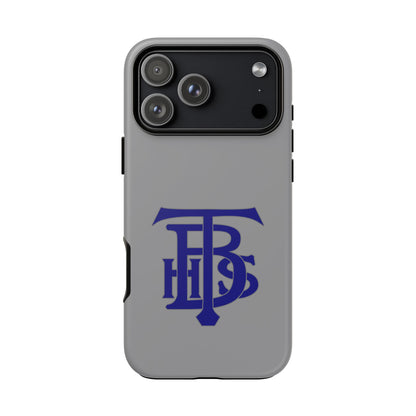 Stacked Logo - Tough Phone Cases - Gray - iPhones