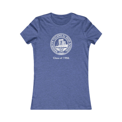 Classic Tech Logo - Class of 1986 - Ladies Favorite Tee