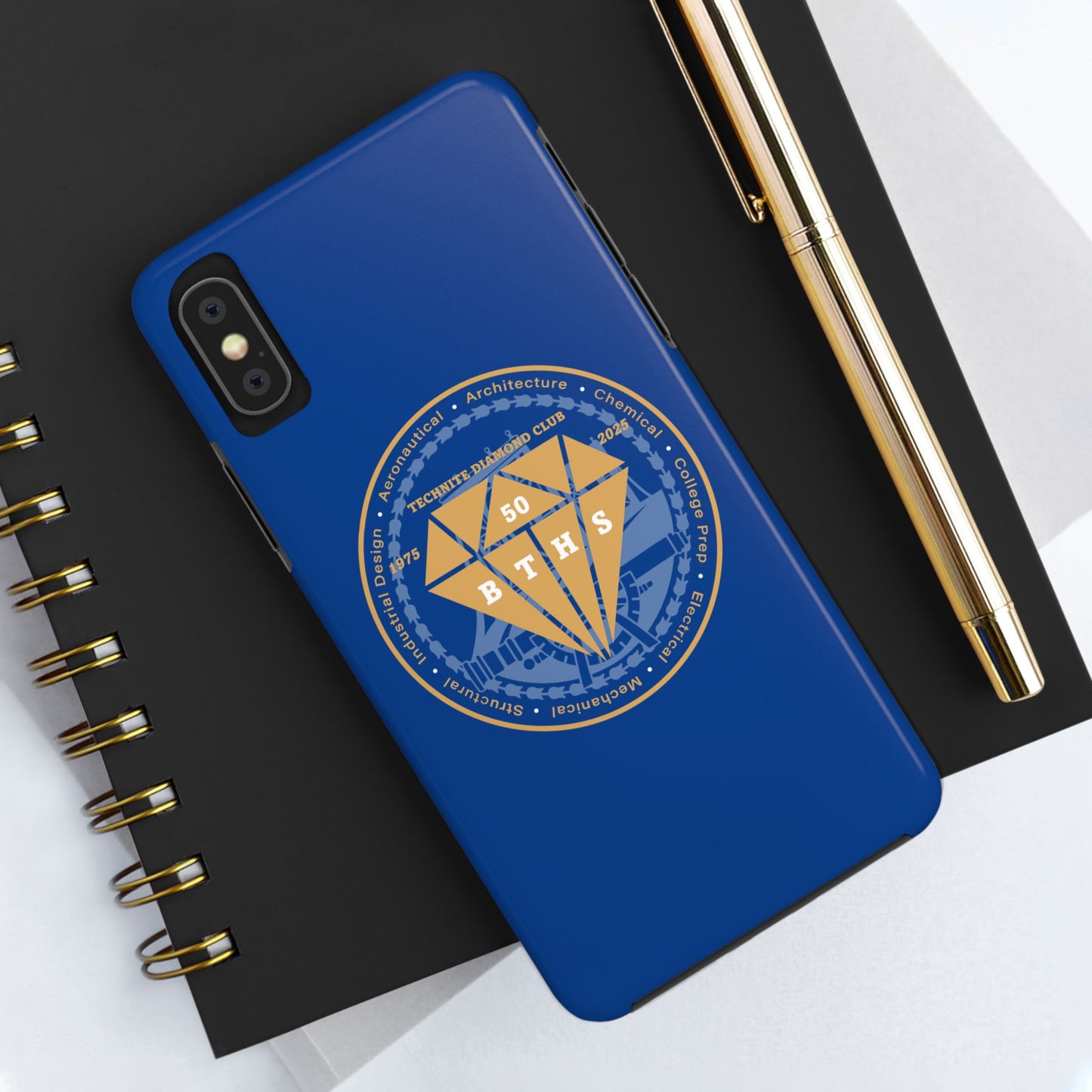 Class Of 1975 Commemorative Tough Phone Cases - Blue