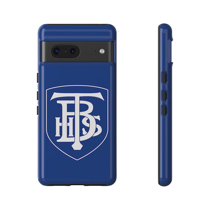 Stacked Logo - Tough Phone Cases - Navy