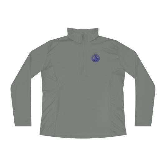 Classic Tech Logo - Ladies Quarter-Zip Pullover