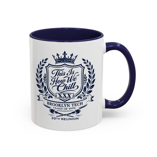Class of 1996 30th Reunion Accent Coffee Mug — Ceramic Mug (11/15oz)