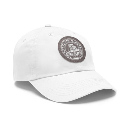 Classic Tech Logo - Hat with Leather Patch (Round)