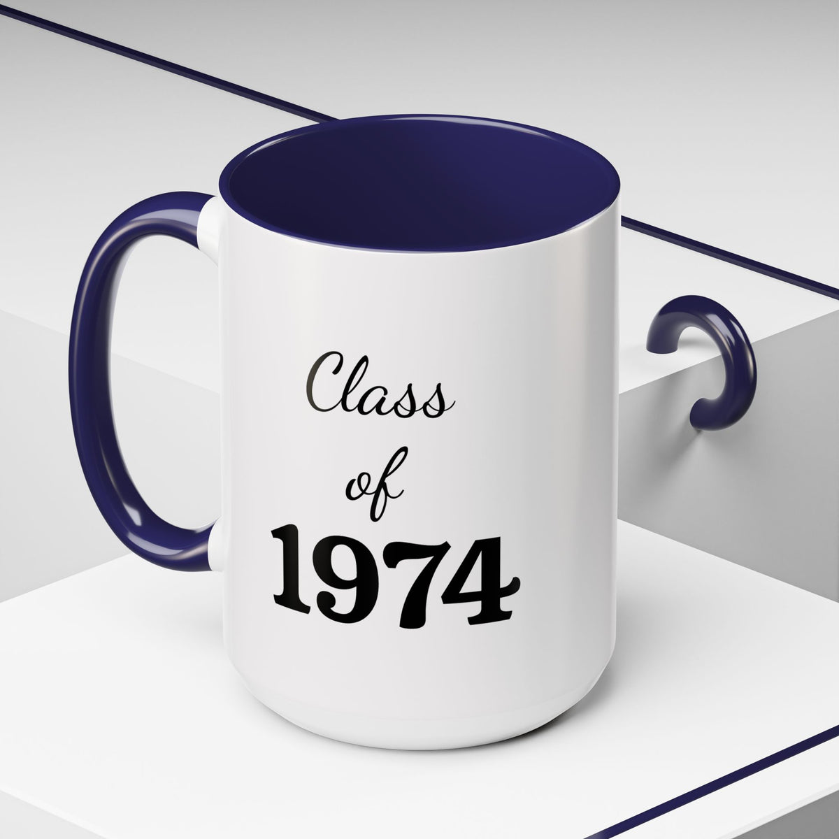 Class of 1974 Accent Coffee Mug — 11 & 15oz