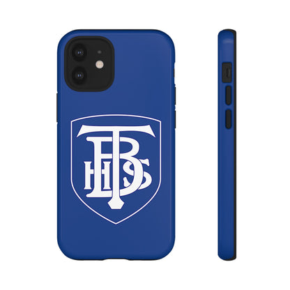 Stacked Logo - Tough Phone Cases - Navy