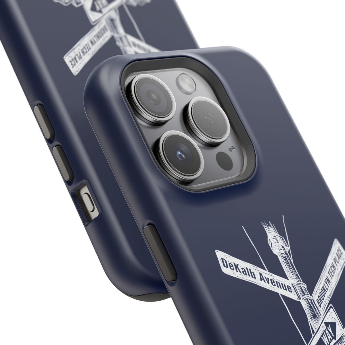 Dekalb Avenue & Brooklyn Tech Pl Magnetic Phone Case