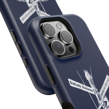 Dekalb Avenue & Brooklyn Tech Pl Magnetic Phone Case