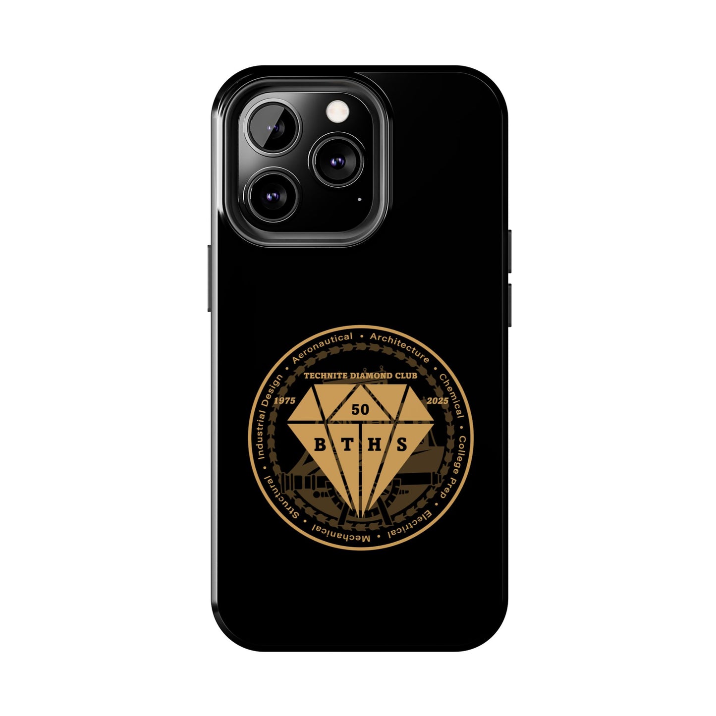 Class of 1975 Commemorative Tough Phone Cases - Black