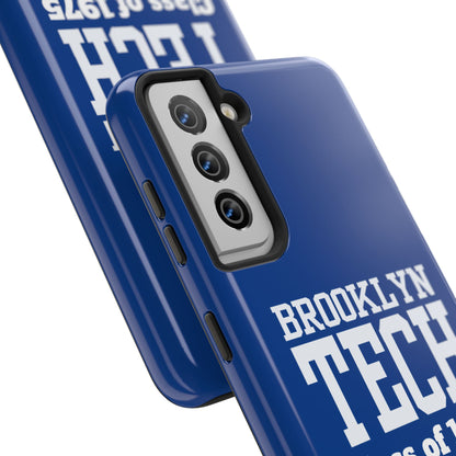 Brooklyn Tech Class Of 1975 Tough Phone Case - Blue
