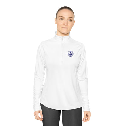 Classic Tech Logo - Ladies Quarter-Zip Pullover