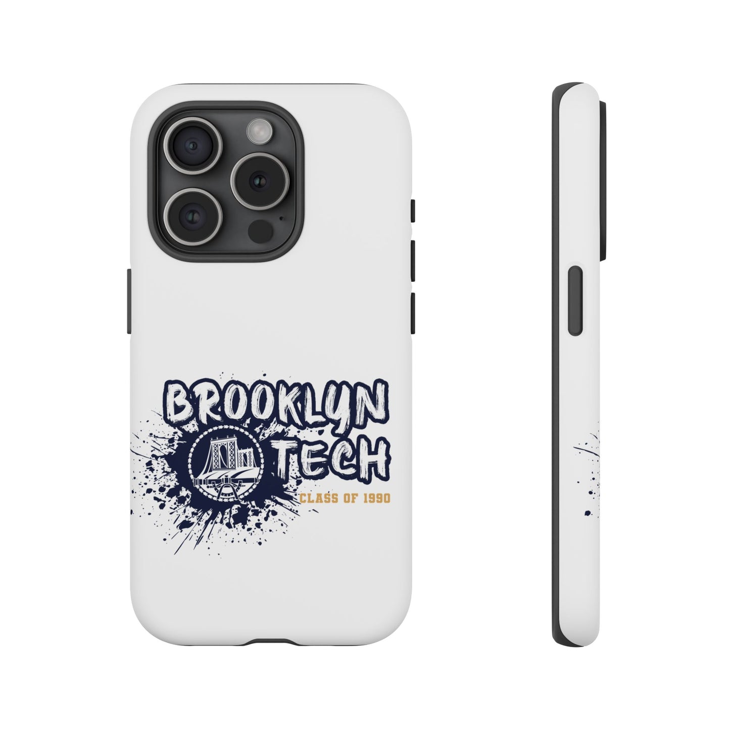 Class of 1990 Commemorative Tough Cases - iPhone Only - Gold font on White background