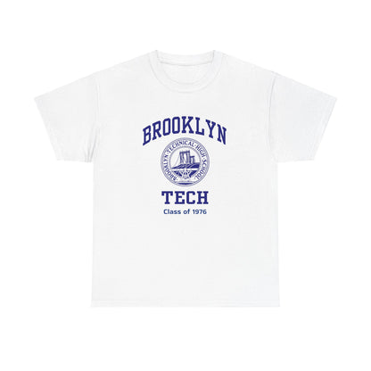 Brooklyn Tech Classic Logo - Men's Heavy Cotton T-Shirt - Class of 1976