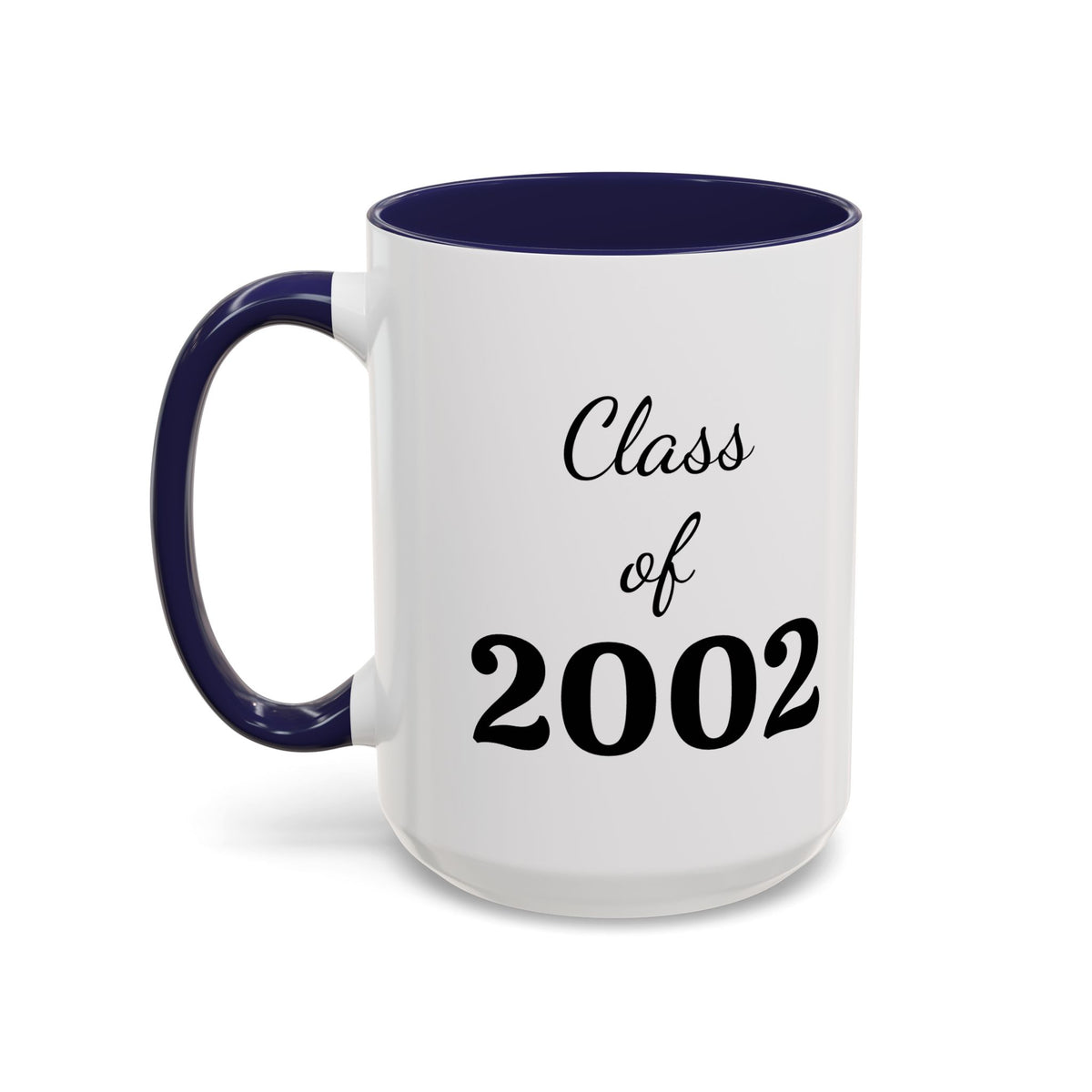 Class of 2002 Accent Coffee Mug — 11 & 15oz