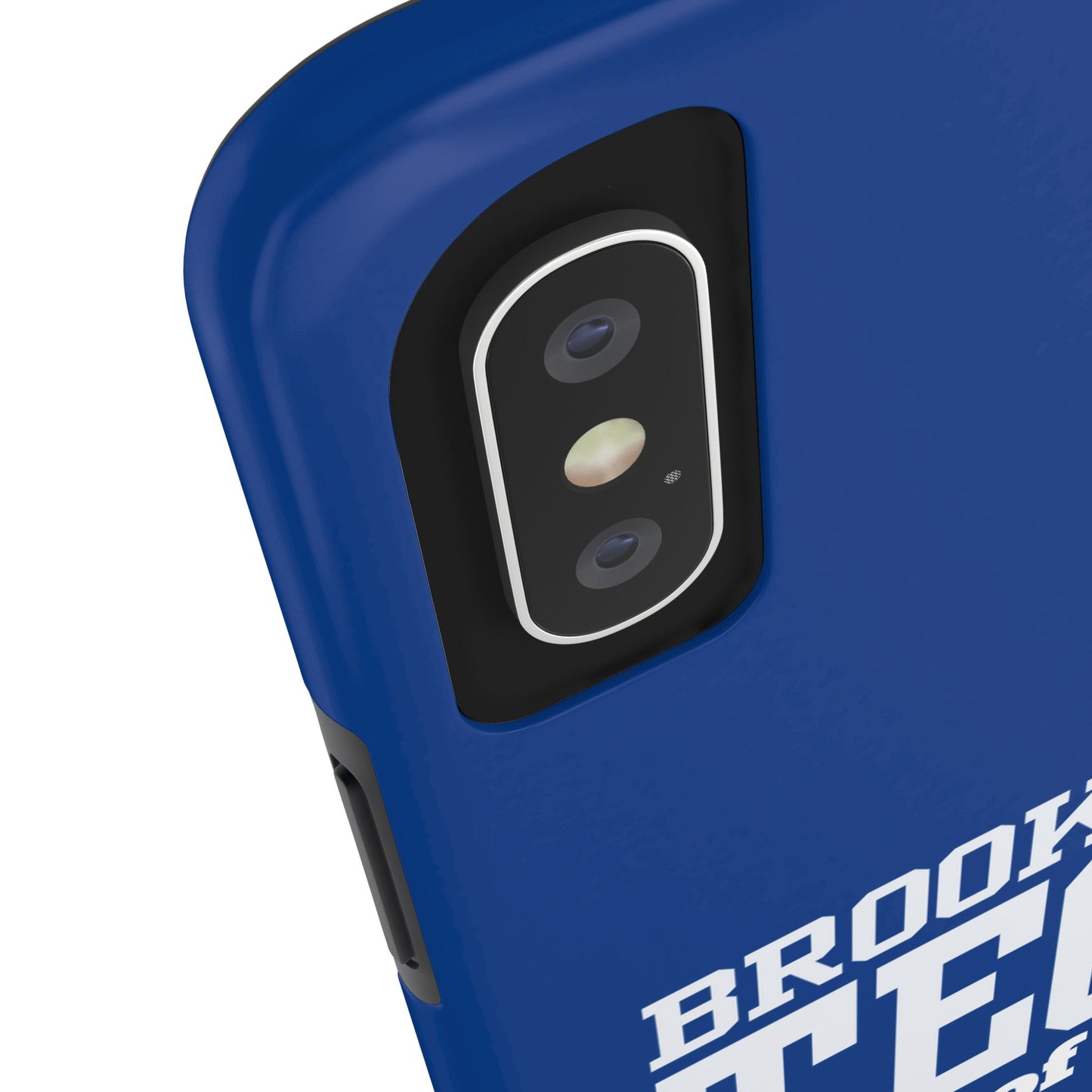 Brooklyn Tech Class of 1995 Tough Phone Case - Blue with white graphics
