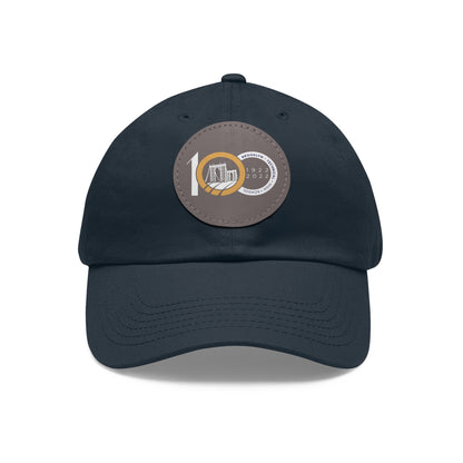 Tech Centennial Hat with Leather Patch (Round)