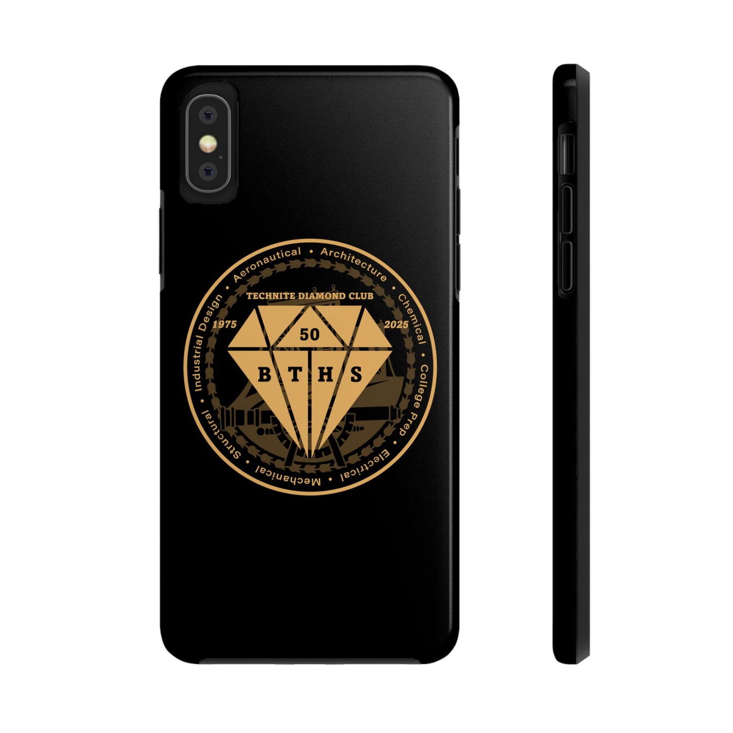Class Of 1975 Commemorative Tough Phone Cases - Black